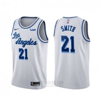 Camiseta Los Angeles Lakers J.r. Smith #21 Classic 2020 Blanco