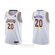 Camiseta Los Angeles Lakers Mac McClung #20 Association 2021-22 Blanco