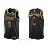 Camiseta Los Angeles Lakers Russell Westbrook #0 Mamba 2021-22 Negro