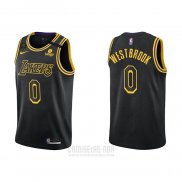 Camiseta Los Angeles Lakers Russell Westbrook #0 Mamba 2021-22 Negro