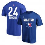 Camiseta Manga Corta All Star 2020 Los Angeles Lakers Kobe Bryant Azul