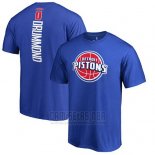 Camiseta Manga Corta Andre Drummond Detroit Pistons Azul