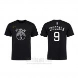 Camiseta Manga Corta Andre Iguodala Golden State Warriors 2019 Negro