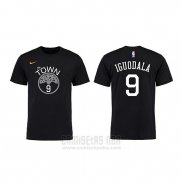 Camiseta Manga Corta Andre Iguodala Golden State Warriors 2019 Negro