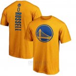 Camiseta Manga Corta D'Angelo Russel Golden State Warriors Amarillo2