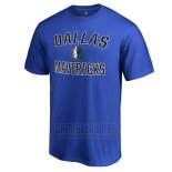 Camiseta Manga Corta Dallas Mavericks Azul4
