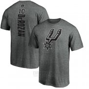 Camiseta Manga Corta Demar DeRozan San Antonio Spurs Gris