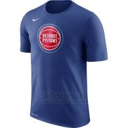 Camiseta Manga Corta Detroit Pistons Azul