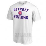 Camiseta Manga Corta Detroit Pistons Blanco2