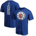 Camiseta Manga Corta Kawhi Leonard Los Angeles Clippers 2019-20 Azul