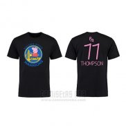 Camiseta Manga Corta Klay Thompson Golden State Warriors Negro Peppa Pig Cruzado