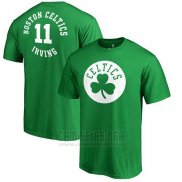 Camiseta Manga Corta Kyrie Irving Boston Celtics Verde2