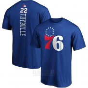 Camiseta Manga Corta Matisse Thybulle Philadelphia 76ers Azul