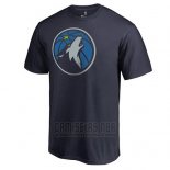 Camiseta Manga Corta Minnesota Timberwolves Azul Marino