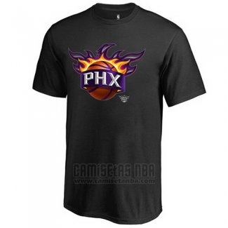 Camiseta Manga Corta Phoenix Suns Negro3