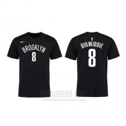 Camiseta Manga Corta Spencer Dinwiddie Brooklyn Nets Negro2