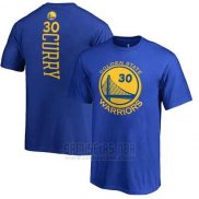 Camiseta Manga Corta Stephen Curry Golden State Warriors Azul