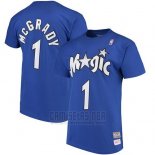 Camiseta Manga Corta Tracy McGrady Orlando Magic Azul