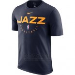 Camiseta Manga Corta Utah Jazz Azul Marino Practice Legend Performance