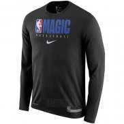 Camiseta Manga Larga Orlando Magic Negro