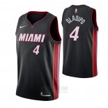 Camiseta Miami Heat Victor Oladipo #4 Icon Negro