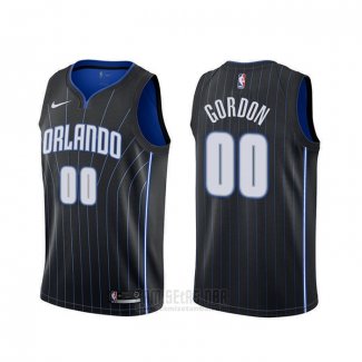 Camiseta Orlando Magic Aaron Gordon #00 Statement Negro