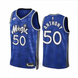 Camiseta Orlando Magic Cole Anthony #50 Classic 2023-24 Azul