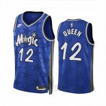 Camiseta Orlando Magic Trevelin Queen #12 Classic 2023-24 Azul