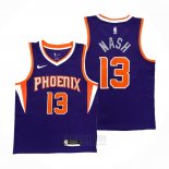 Camiseta Phoenix Suns Steve Nash #13 Icon Violeta