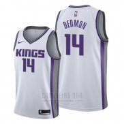 Camiseta Sacramento Kings Dewayne Dedmon #14 Association Blanco
