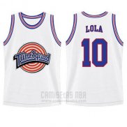 Camiseta Tune Squad Lola Bunny #10 Blanco