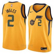 Camiseta Utah Jazz Joe Ingles #2 Statement 2018 Amarillo