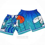 Pantalone Charlotte Hornets Mitchell & Ness Big Face Verde