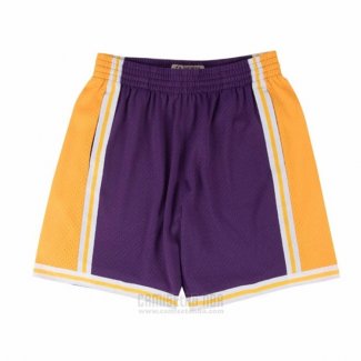 Pantalone Los Angeles Lakers Mitchell & Ness Violeta