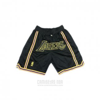 Pantalone Los Angeles Lakers Negro