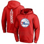 Sudaderas con Capucha Ben Simmons Philadelphia 76ers Rojo3