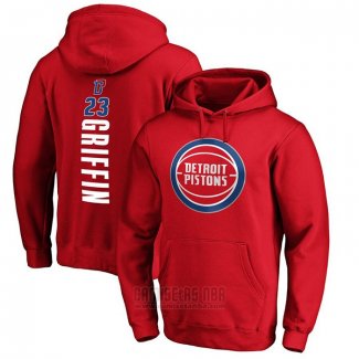 Sudaderas con Capucha Blake Griffin Detroit Pistons Rojo