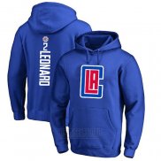 Sudaderas con Capucha Kawhi Leonard Los Angeles Clippers Azul3