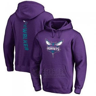 Sudaderas con Capucha Kemba Walker Charlotte Hornets Violeta