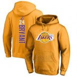 Sudaderas con Capucha Kobe Bayant Los Angeles Lakers Amarillo3
