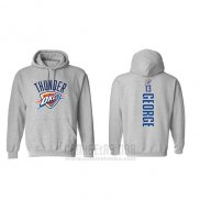 Sudaderas con Capucha Paul George Oklahoma City Thunder Gris