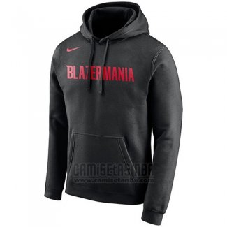 Sudaderas con Capucha Portland Trail Blazers Negro Ciudad