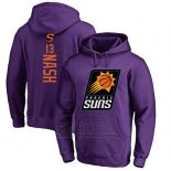 Sudaderas con Capucha Steve Nash Phoenix Suns Violeta3