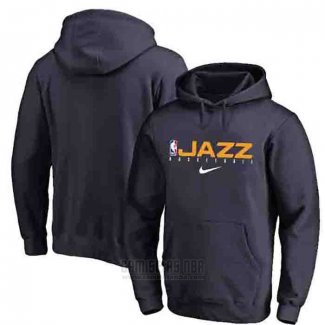 Sudaderas con Capucha Utah Jazz 2019-20 Azul