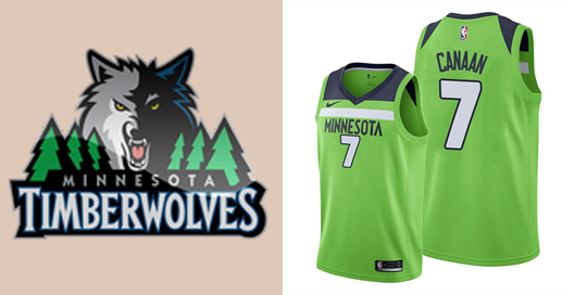 Camisetas nba Minnesota Timberwolves