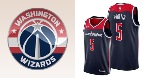 Camisetas nba Washington Wizards