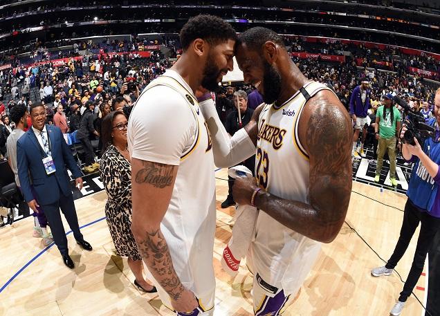 Camiseta Los Angeles Lakers Anthony Davis #3 Association 2019 Blanco